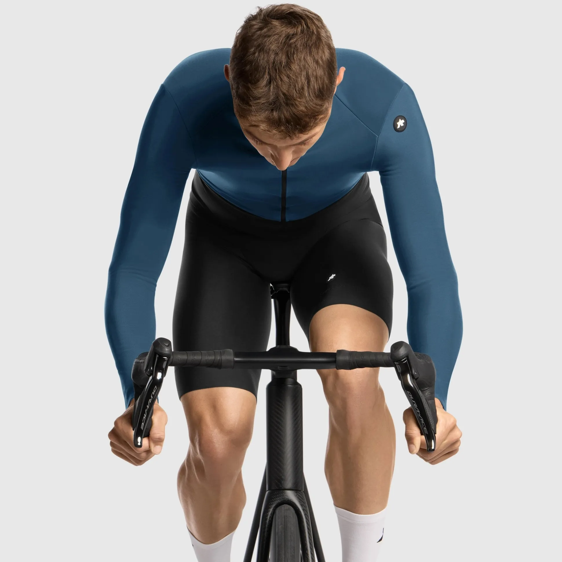 Maglia maniche lunghe Assos Equipe R Spring Fall S11 - Blu
