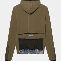 Maglia maniche lunghe Cafe du Cycliste Ingrid - Verde
