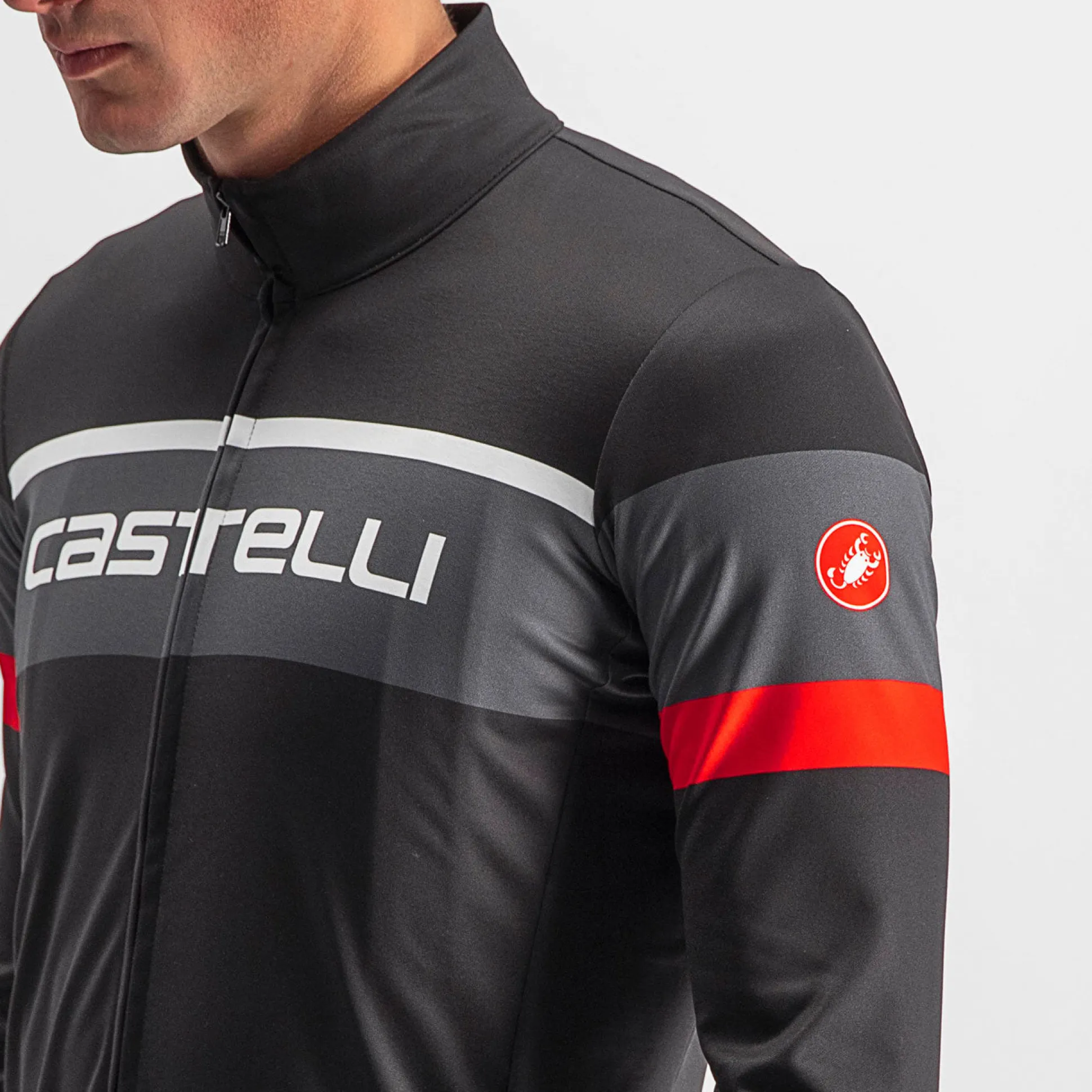 Maglia maniche lunghe Castelli Passista - Nero