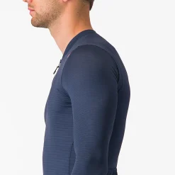 Maglia maniche lunghe Castelli Espresso - Blu
