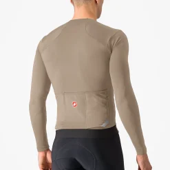 Maglia maniche lunghe Castelli Fly - Beige
