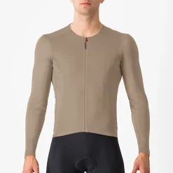 Maglia maniche lunghe Castelli Fly - Beige