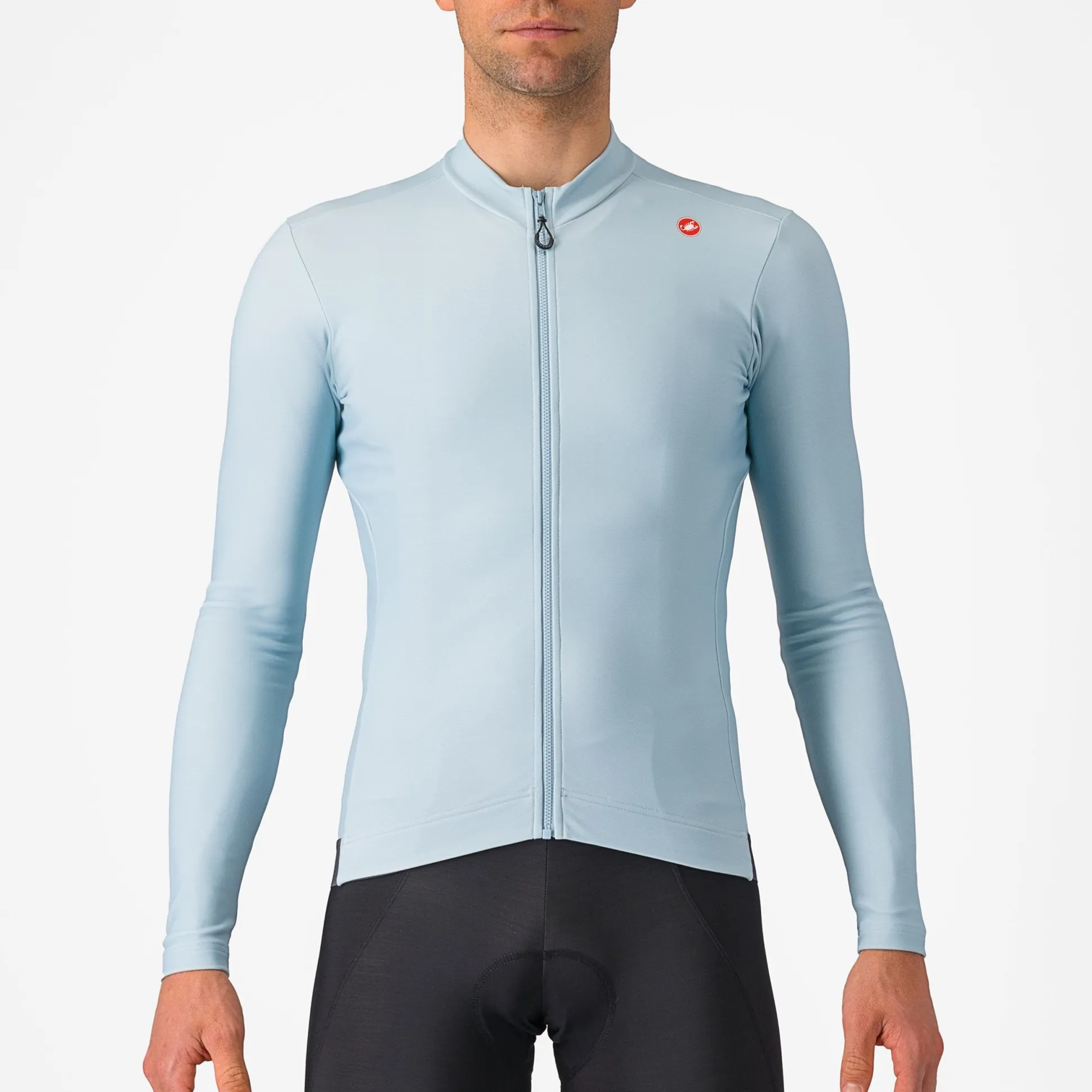 Maglia maniche lunghe Castelli Espresso Thermal - Azzurro