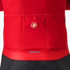 Maglia maniche lunghe Castelli Espresso Thermal - Rosso
