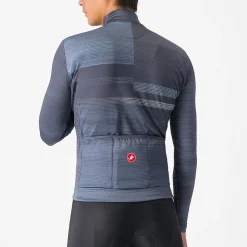 Maglia maniche lunghe Castelli Collapse - Blu