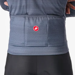Maglia maniche lunghe Castelli Collapse - Blu