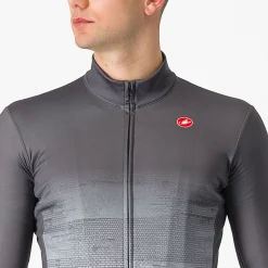 Maglia maniche lunghe Castelli Unlimited Thermal - Grigio