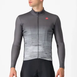 Maglia maniche lunghe Castelli Unlimited Thermal - Grigio