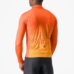 Maglia maniche lunghe Castelli Unlimited Thermal - Arancio