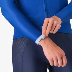 Maglia maniche lunghe Castelli UPF - Azzurro