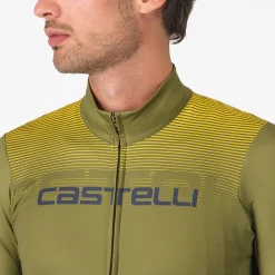 Maglia maniche lunghe Castelli Apice - Verde