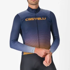 Maglia maniche lunghe Castelli Apice - Blu