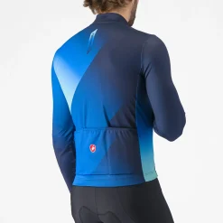 Maglia maniche lunghe Castelli Amplify - Blu