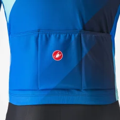 Maglia maniche lunghe Castelli Amplify - Blu