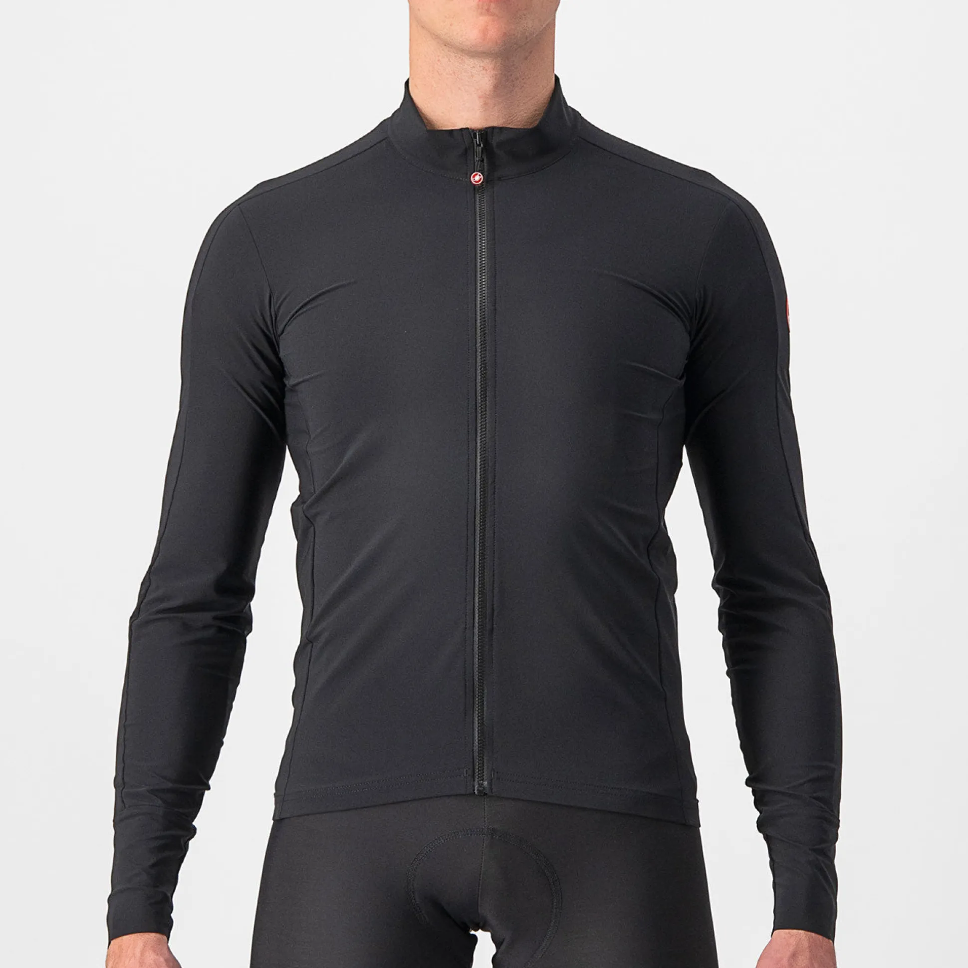 Maglia maniche lunghe Castelli Flight Air - Nero
