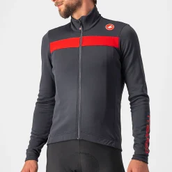 Maglia maniche lunghe Castelli Puro 3 - Grigio scuro
