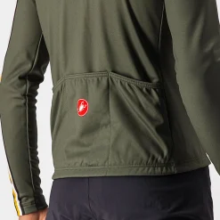 Maglia maniche lunghe Castelli Unlimited Thermal - Verde