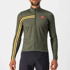 Maglia maniche lunghe Castelli Unlimited Thermal - Verde
