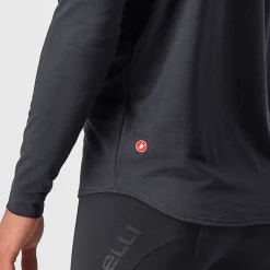 Maglia maniche lunghe Castelli Unlimited Merino - Nero