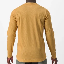 Maglia maniche lunghe Castelli Trail Tech Tee 2 - Giallo