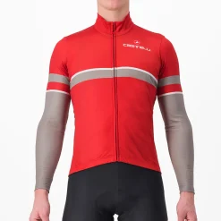 Maglia maniche lunghe Castelli Retta - Rosso