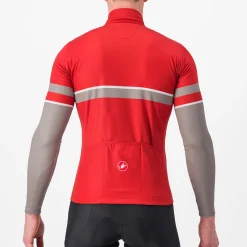 Maglia maniche lunghe Castelli Retta - Rosso