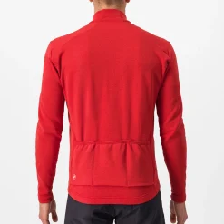 Maglia maniche lunghe Castelli Unlimited Trail - Rosso