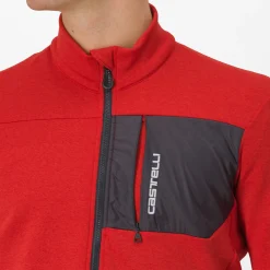 Maglia maniche lunghe Castelli Unlimited Trail - Rosso