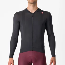 Maglia maniche lunghe Castelli Espresso - Nero