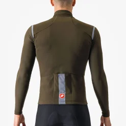 Maglia maniche lunghe Castelli Tutto Nano RoS - Marrone