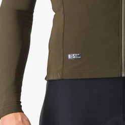 Maglia maniche lunghe Castelli Tutto Nano RoS - Marrone