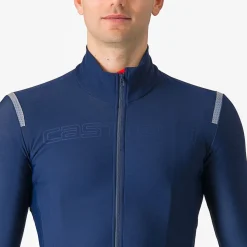 Maglia maniche lunghe Castelli Tutto Nano RoS - Blu scuro