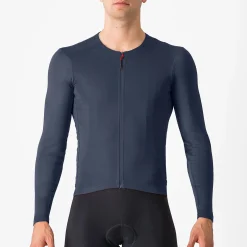 Maglia maniche lunghe Castelli Fly - Blu scuro