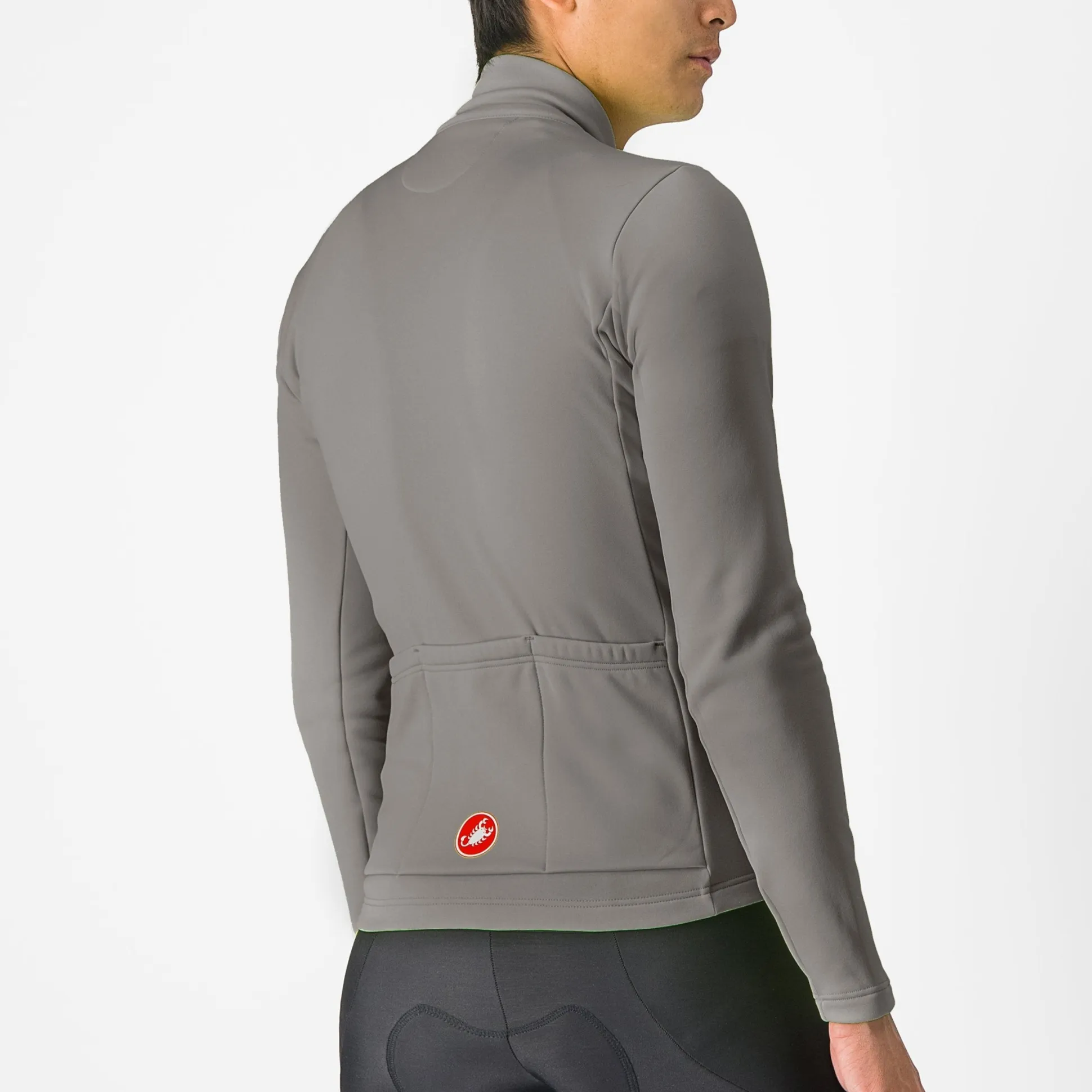 Maglia maniche lunghe Castelli Entrata - Grigio