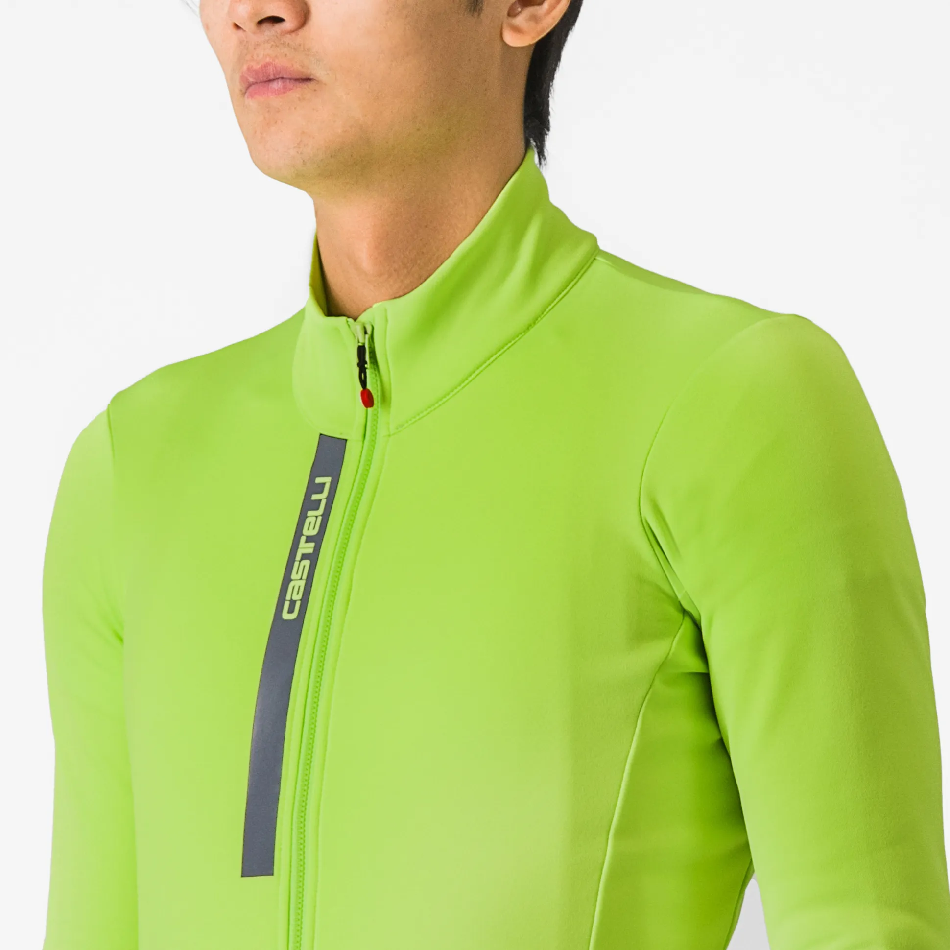 Maglia maniche lunghe Castelli Entrata - Verde chiaro
