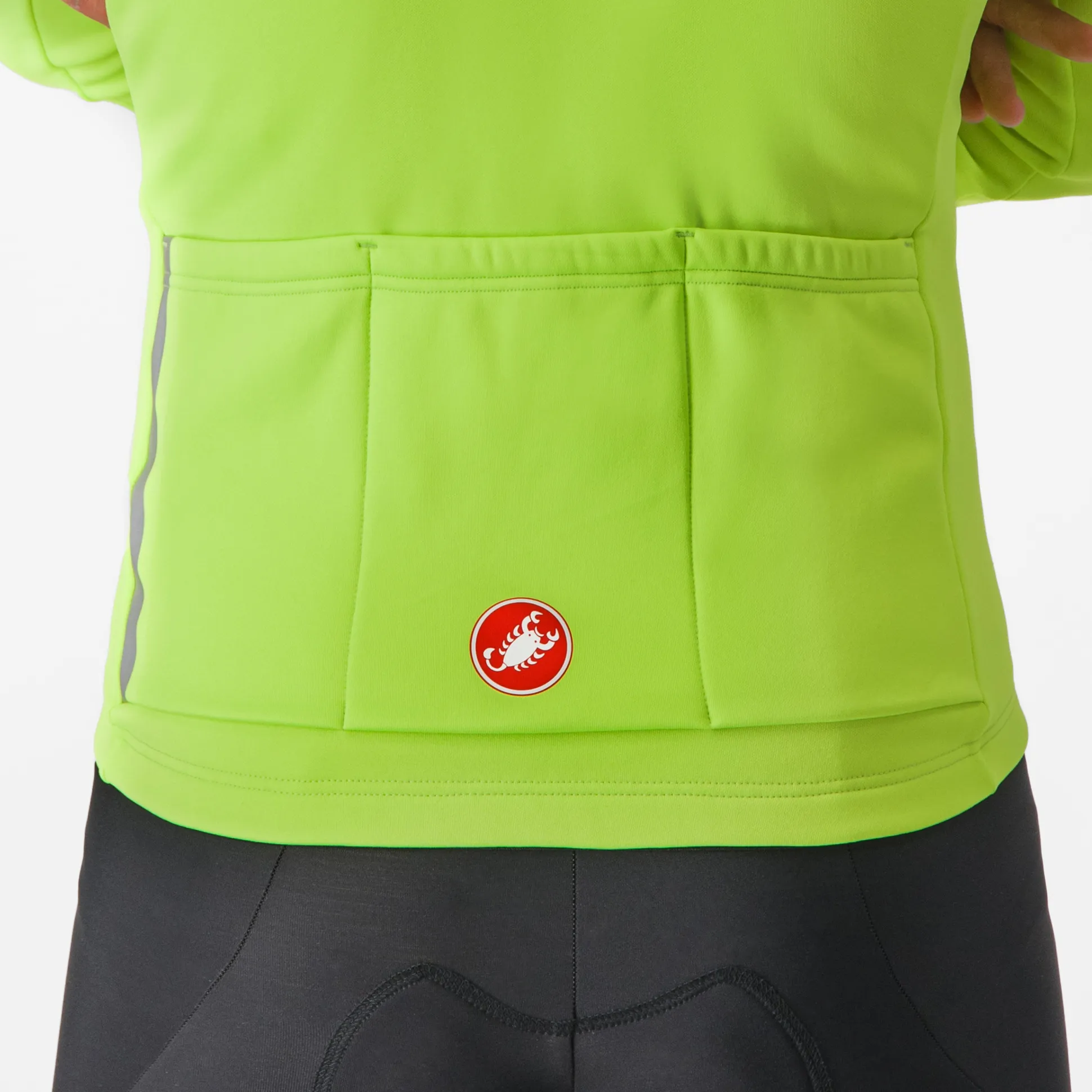 Maglia maniche lunghe Castelli Entrata - Verde chiaro