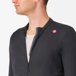 Maglia maniche lunghe Castelli Espresso Thermal - Nero