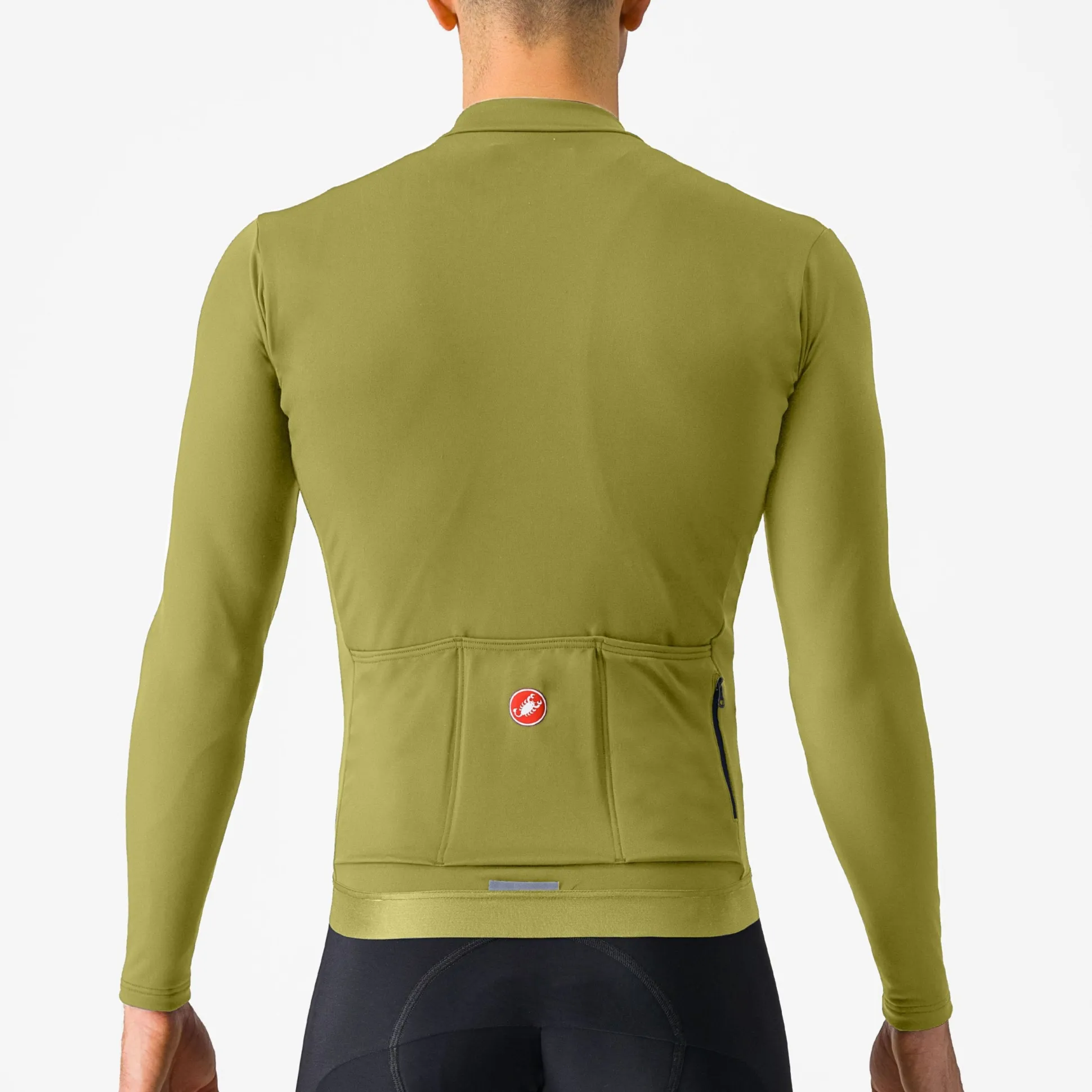 Maglia maniche lunghe Castelli Espresso Thermal - Verde