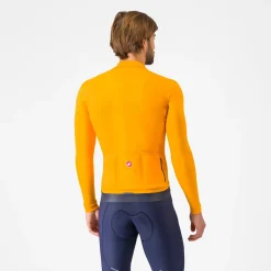 Maglia maniche lunghe Castelli Espresso Thermal - Giallo