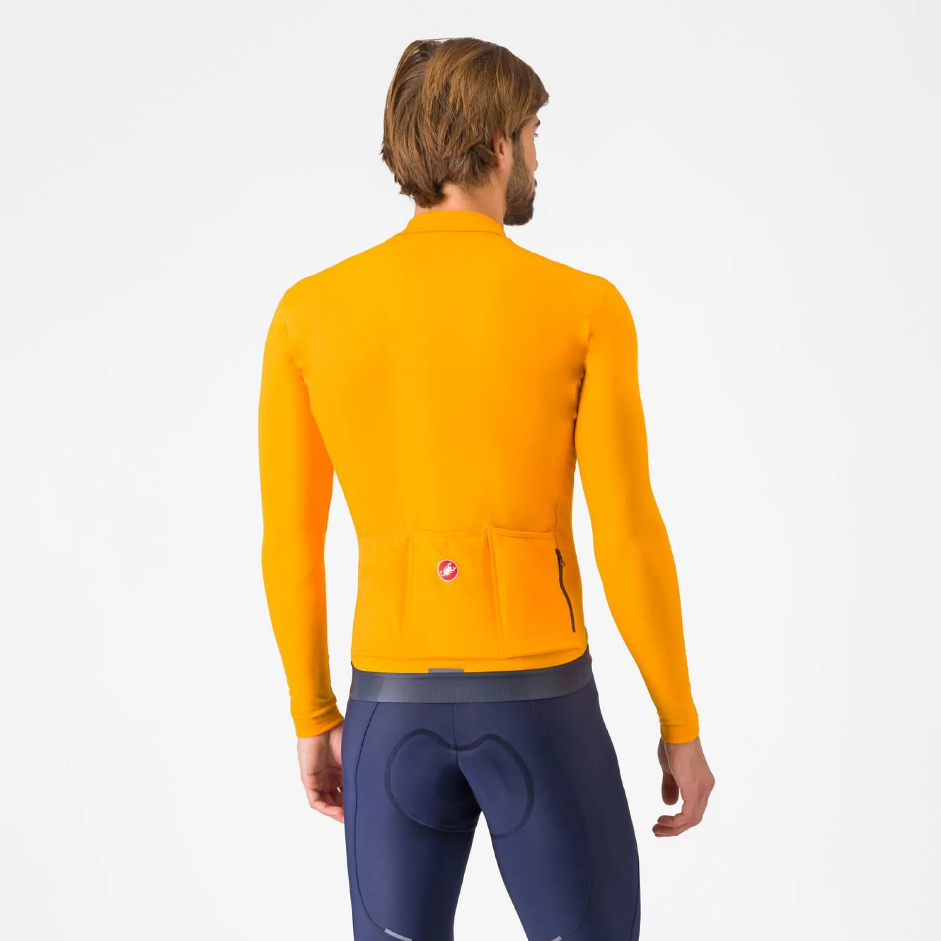 Maglia maniche lunghe Castelli Espresso Thermal - Giallo
