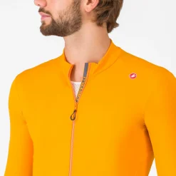 Maglia maniche lunghe Castelli Espresso Thermal - Giallo
