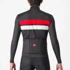 Maglia maniche lunghe Castelli Lineare - Nero
