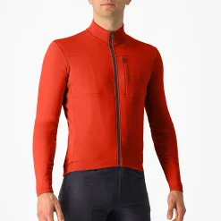 Maglia maniche lunghe Castelli Unlimited Trail 2 - Rosso