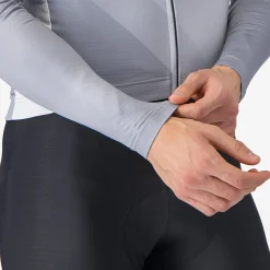 Maglia maniche lunghe Castelli Amplify - Grigio