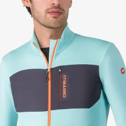 Maglia maniche lunghe Castelli Unlimited Trail 2 - Azzurro