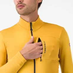 Maglia maniche lunghe Castelli Unlimited Trail 2 - Giallo