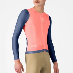Maglia maniche lunghe Castelli Corretto - Rosa