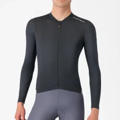 Maglia maniche lunghe Castelli Espresso 2 - Nero