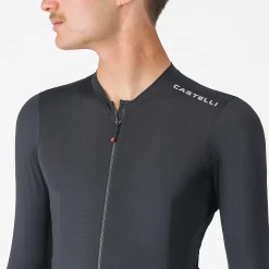 Maglia maniche lunghe Castelli Espresso 2 - Nero