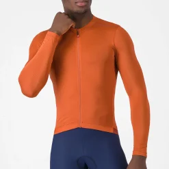 Maglia maniche lunghe Castelli Espresso 2 - Arancio